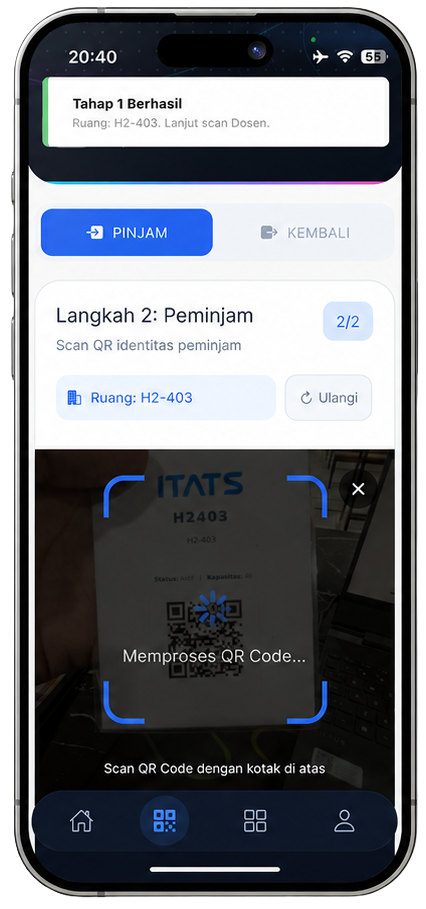 Mockup Scan QR Pinjam Ruang ITATS 1